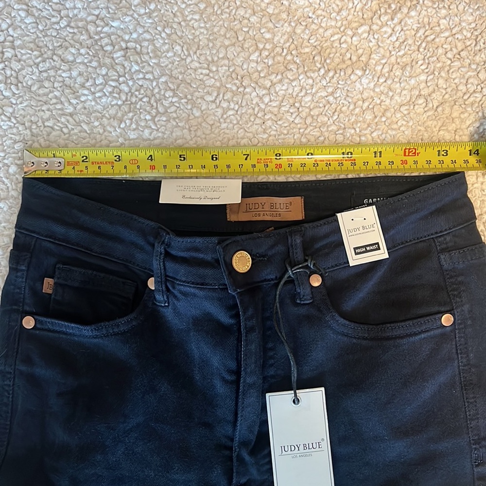 Judy Blue Tummy Control‎ Skinny Jeans - Navy - Picture 7 of 12